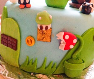 Gâteau Mario - Details