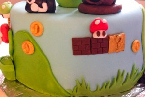 Gâteau Mario - Details