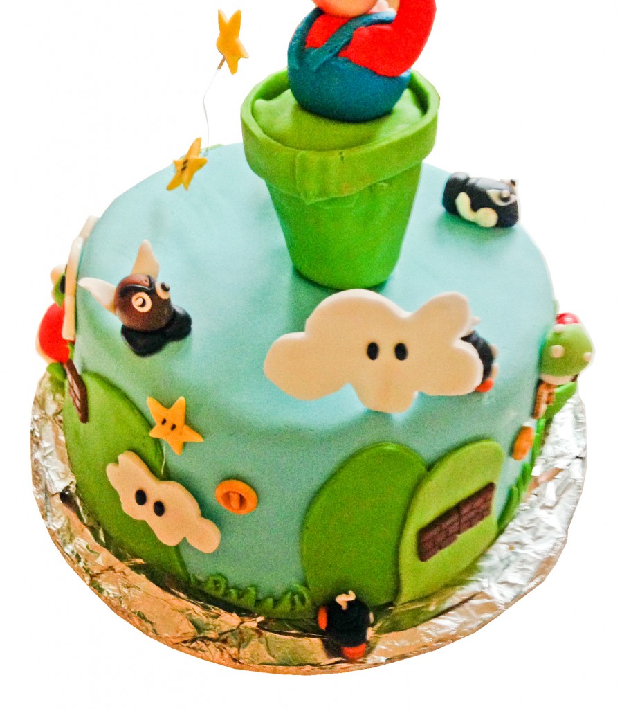 Gâteau Mario - Details